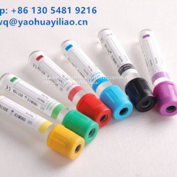EDTA Evacuated Blood Tube, Purple Top, CE and ISO13485 Approved