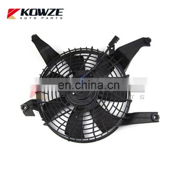 Auto AC Condenser Fan Motor&Shroud for Mitsubishi Pajero Montero 3 III V73 V75 V77 V78 2000-2006 MR500911