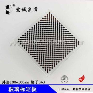 Grid 3*3mm Optical Glass Calibration Target Checkerboard Calibration Plate Vision Camera Calibration Target Distortion Calibration Target Can be Customized photo-3