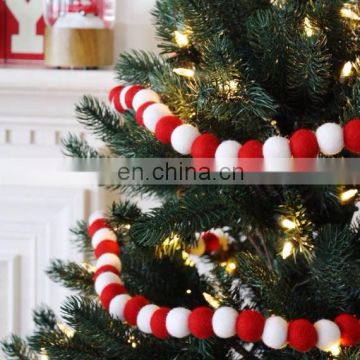 Brand new felt ball garland with high quality