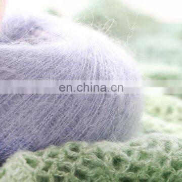 Finest Lace weight Feather Like Mohair yarn