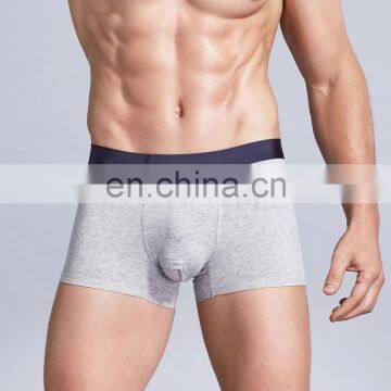 Mens Boxer Briefs No Ride-up Men's Underwear Boxer Briefs Cotton Mid-waist Seamless Underwear Men photo-2