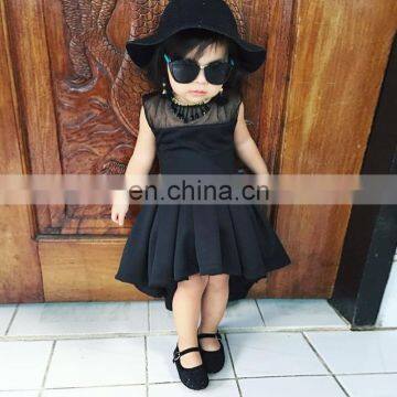 Free Ship 2019 Summer Girls Latest Princess Sweet Baby Girl Party Dress Children Frocks Designs 1-4Y photo-4