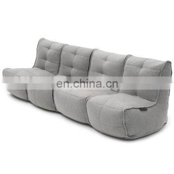 Modular lounger bean bag seating