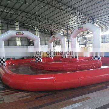 Portable Outdoor Inflatable Sport Game Zorb Ball Go Kart Inflatable Race Track photo-7