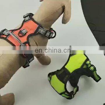 Sporty pet outdoor harness vest handiness and durable dog harness