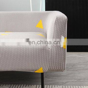 Wholesale Customized 1 2 3 4 Seater Full Size Corner Couch Cover High Elastic Stretch Universal Spandex Sofa Cover Set photo-5