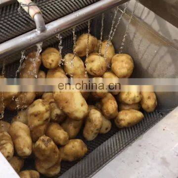 Industrial semi automatic 304 stainless steel water powered electric potato peeler machine with factory price