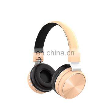 FM radio headphone hot sale bluetooths support TF card earphone