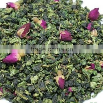 Autumn Fragant Tie Guan Yin + Roses