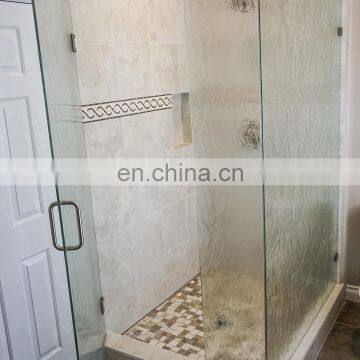 tempered glass sliding shower enclosure