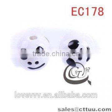 Jewelry manufacturer offer custom bead with logo/letter EC178(DIY)