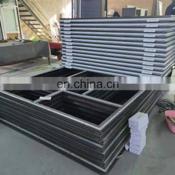 Mid Frame Thin Gentle Sliding Showcase Glass Door Aluminium Profiles for Bifold Doors