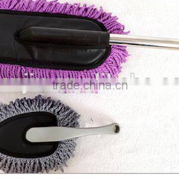 Car Duster 2 Piece Extend Car Cleaning Kit Red Gray photo-2