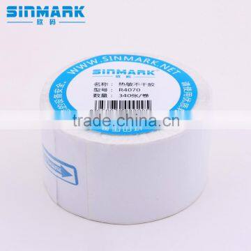 SINMARK R4070.N340 Customized sticker label printing factory, Self-adhesive sticker label specialist