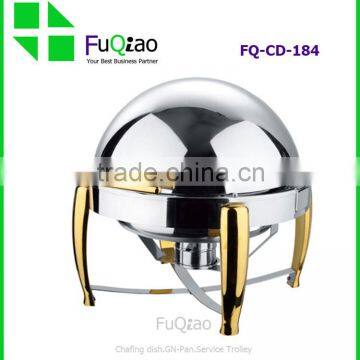 Stainless Steel Cookwares Catering Tray Round Buffet Servers Buffet Chafing Dish photo-5