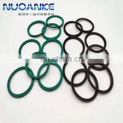Heat Resistant Slant Gasket DIN3869 Threaded Connector Trapezoidal ED Rubber Seal Ring Seals DIN Static Seal For Pipe Joint photo-4