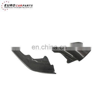 F87 M2 Front Winglets Fit for F87 2015-2018year Carhbon Fiber Left and Right F87 Front Winglets photo-2