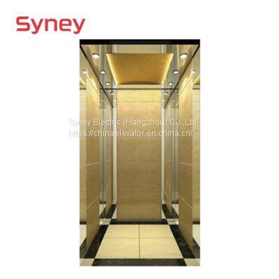 China Supplier Mirror Stainless Steel Villa Home Lift Residential Passenger Elevator photo-3