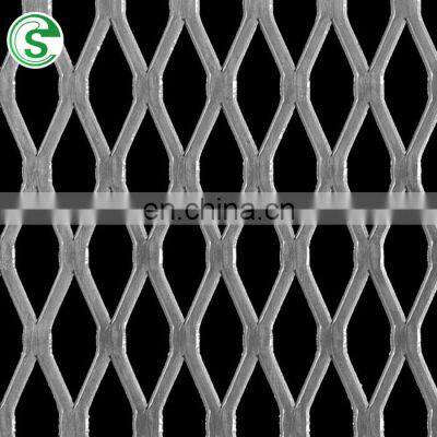 Guangzhou Manufacturer Aluminum Ceiling Expanded Metal Mesh For Decorative Building Facade Wall