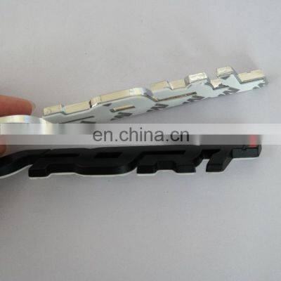 Custom Auto 3D Logo Nameplate Car Badge Emblem Sport Letter Sticker photo-4