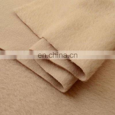 Wholesale Customized Woolen Tweed Double Face Wool Fabric for Coat and Suit