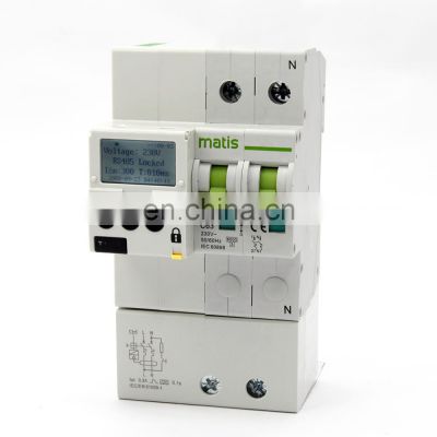 Smart MT61SR earth leakage protection and remote control RS485 circuit breaker