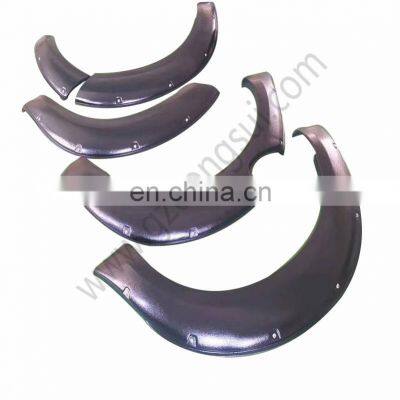 Plastic 4x4 Fender Flares Car Wheel Arch Fender Flares for Navara NP300 2015-2017
