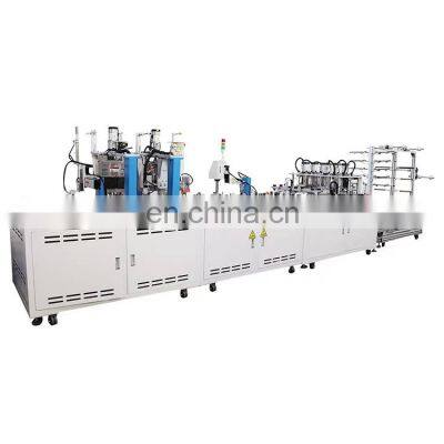 Professional Manufacturer Aluminum Alloy Automatic Non-woven Hot Pressing Cup Mask Machine