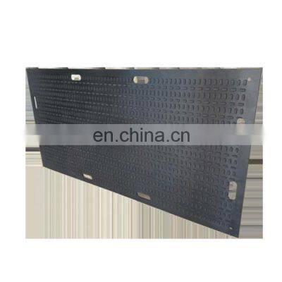 Factory supplied HDPE UHMWPE ground protection mat 20-200 mm temporary road mat