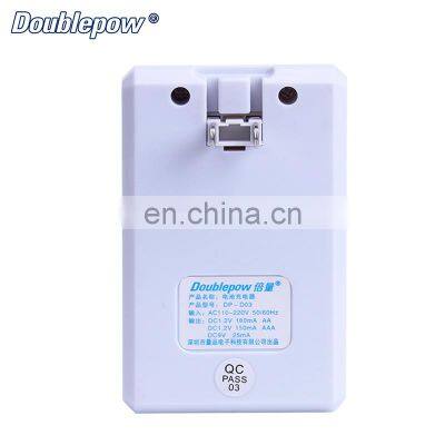4 Slots D03 LED Multifunction Rapid Charger for 1.2V AA/AAA/C/D/9V Ni-MH/Ni-CD Rechargeable Battery