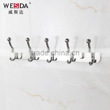 WESDA New product Decorative Stainless Steel Clothes Hook (030)