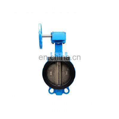 Professional Manufacture DN50 Worm Gear Type Wafer Butterfly Valve Price