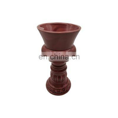 roman style european retro ceramic pillar wedding vase decoration pillar standing