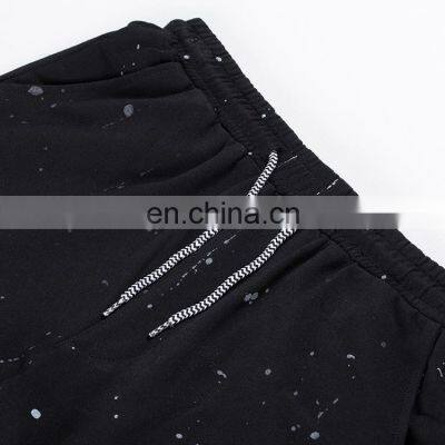 High Quality Yihao Men Print Gym Cotton Shorts photo-3