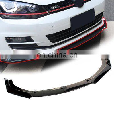 Glossy Black Color For Bmw F10 Front Bumper Lip