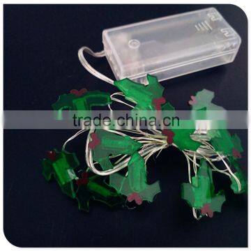 small led battery operated holiday light copper light