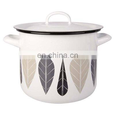 Hot Sale Environmental Solid Color Plain Enamel Metal Ice Bowl for Decoration photo-3