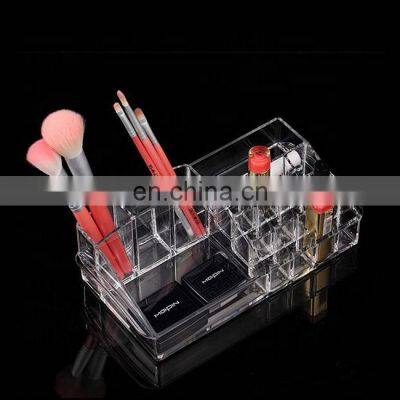 clear cosmetic lipstick holder eyebrow cheap acrylic lipstick storage organizer