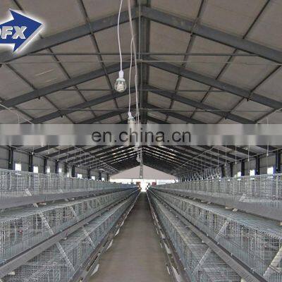 Prefabricated Light Steel Structure Build Chicken Poultry Farming House Construction photo-2