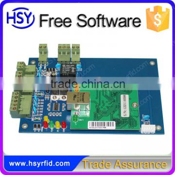 RFID system access control panel free software wiegand input access control board