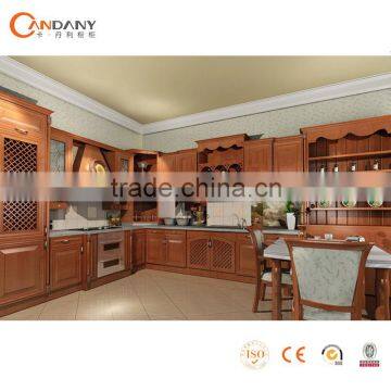Top modern design high quality solid wood kitchen cabinet,kitchen basket