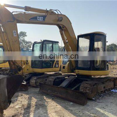 High quality cat 308c 307c 306c crawler excavator with dozer for sale