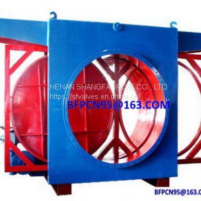 open type goggle valve