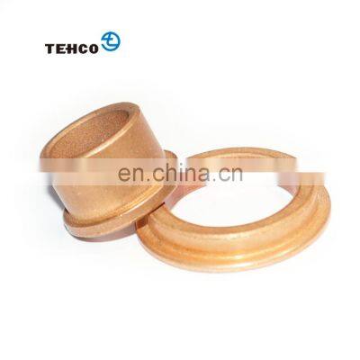 Flanged Sintered Bronze Brass Powder Metallurgy Bushing Manufacturer