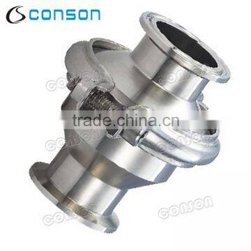 304 and 316 Stainless steel food grade check valve