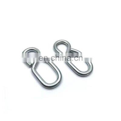 JRSGS Customized High Quality Rope Wire 8 Shaped Hook Steel Snap Hook Carabiner Rigging Hardware Hammock Hook photo-3