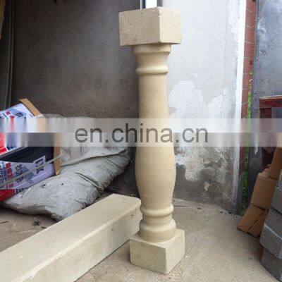 Factory Natural Roman SandStone Pillars Columns For Customized Design Sale photo-3