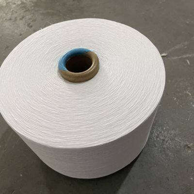 Blended Yarn Ne20s Bleached White Knitting Socks Yarn photo-2