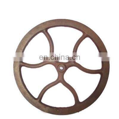 China OEM custom sand casting grey cast iron sewing machine pulley